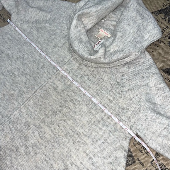 For Thee NWT! Heather Grey Turtleneck Sweater Size XL - Picture 13 of 15